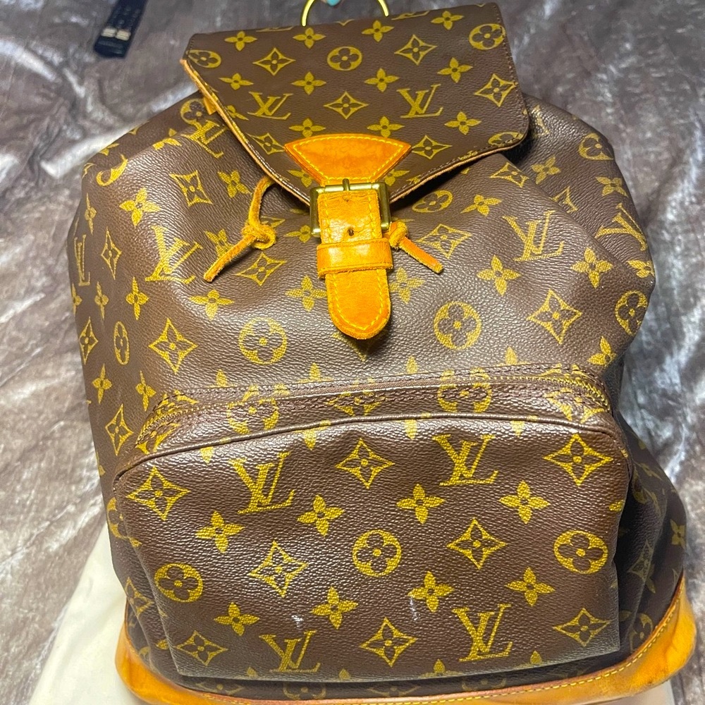 Louis Vuitton Brown Monogram Backpack